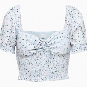 Aritzia Floral Blouse